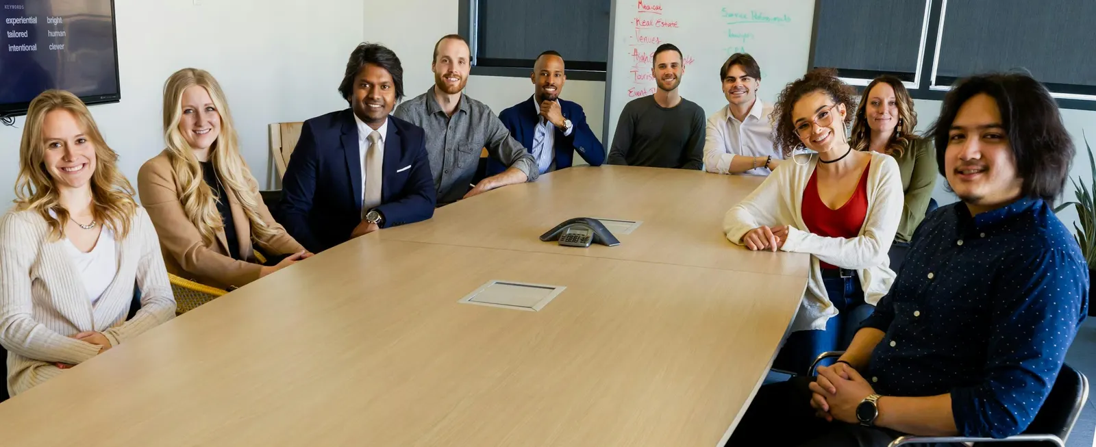 Founders working together at a studio table